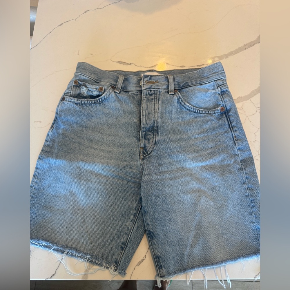 Zara Denim Bermuda Shorts